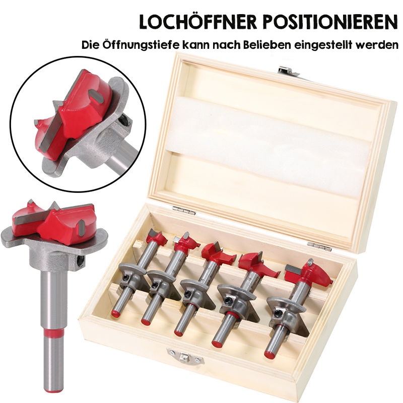 WOODWORKING POSITIONING DRILL SET