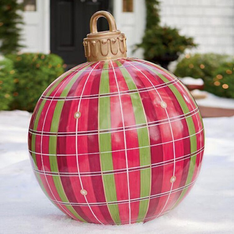 Outdoor Christmas PVC inflatable Decorated Ball🎉