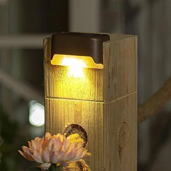 💥Buy 2 get 1 free💥LED Solar Lamp Path Staircase Outdoor Waterproof Wall Light
